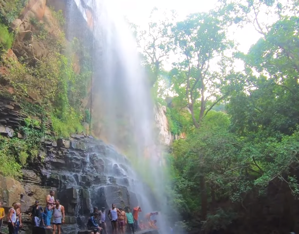 Beautiful place to see Mallela Theertham Waterfall